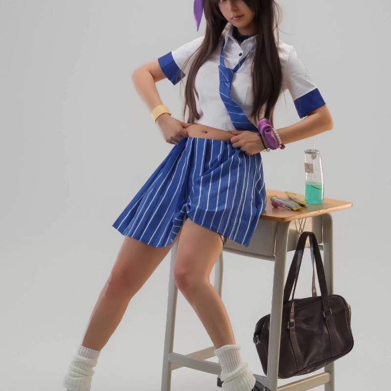 Knee High Sock Women - Костюм для косплея Naga, униформа JK,