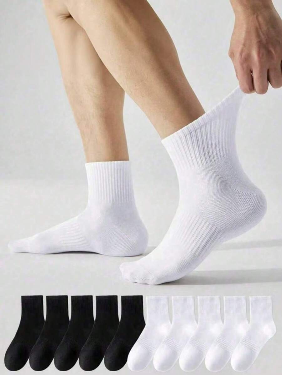 Ankle Sock Low Cut - 10 пар мужских ультратонких дышащих спортивных