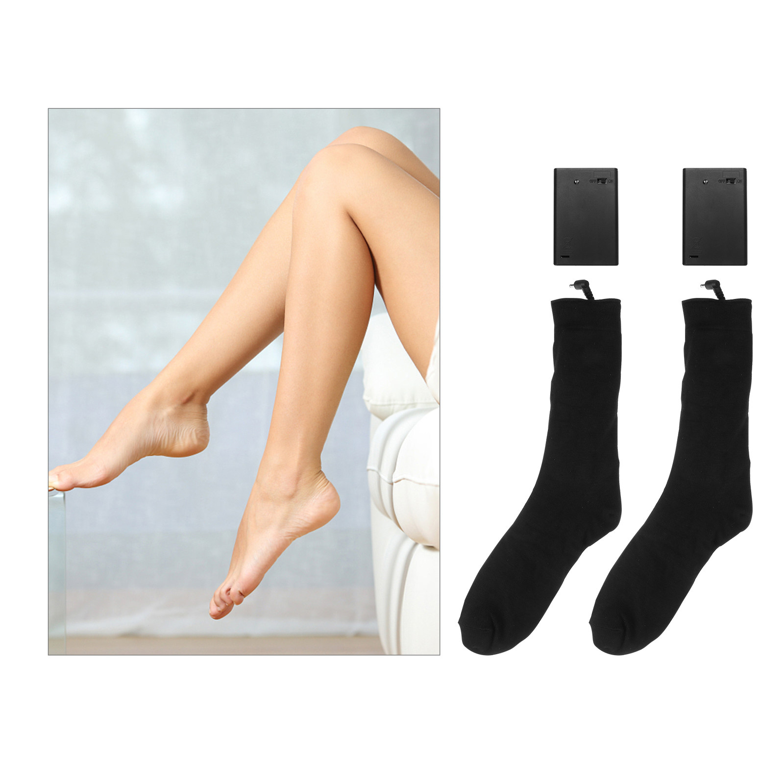 Зимние теплые носки с подогрев – обзор и цена Thermal Sock Winter
